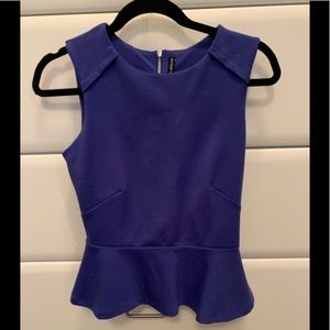 Sleeveless Peplum Top